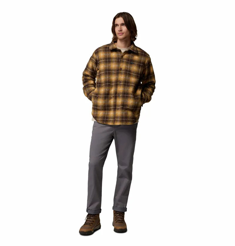 Columbia Men's Hunter Arch Shirt Jacket - Tobacco Bivy Plaid-4