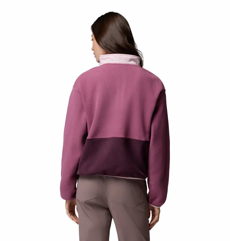 Columbia Women's Sequoia Grove Half Zip Fleece - Antique Mauve/Moonvista/Mineral Pink-2
