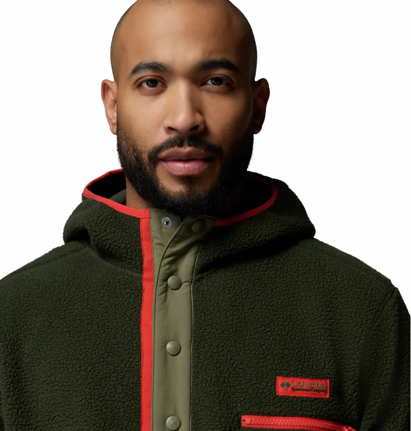 Columbia Helvetia II Hooded Half Snap Fleece - Greenscape-4