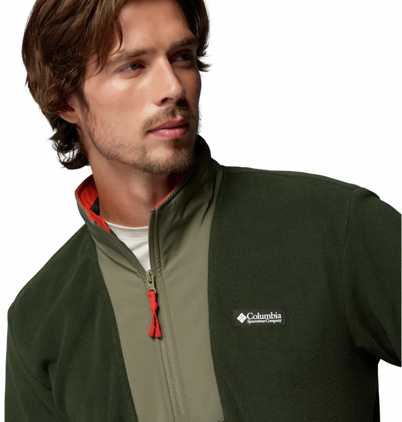 Columbia Men's Sequoia Grove II Half Zip Fleece - Greenscape/Ancient Fossil/Stone Green-3