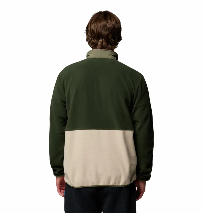 Columbia Men's Sequoia Grove II Half Zip Fleece - Greenscape/Ancient Fossil/Stone Green-2
