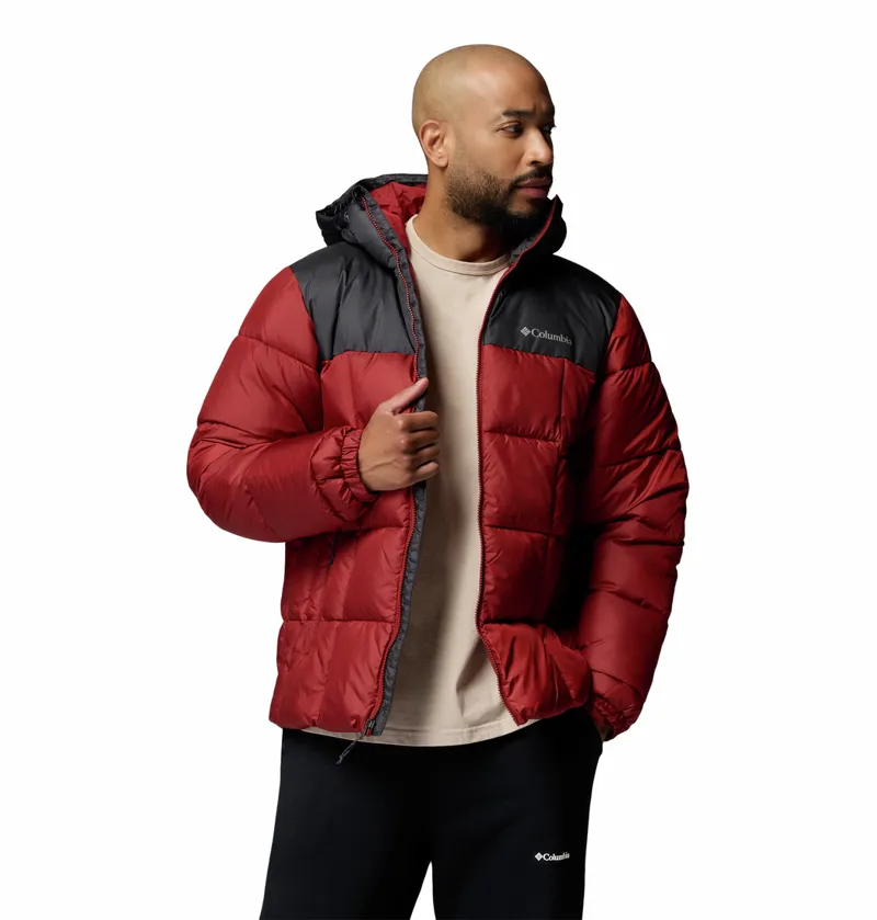 Columbia Men's Puffect IV Insulated Jacket - Red Oxide/Shark-4