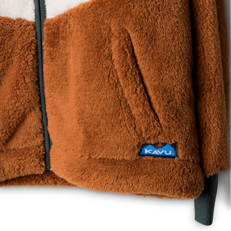 Kavu Women's Spirit Cove Full Zip Fleece - Cottonwood Blend-2