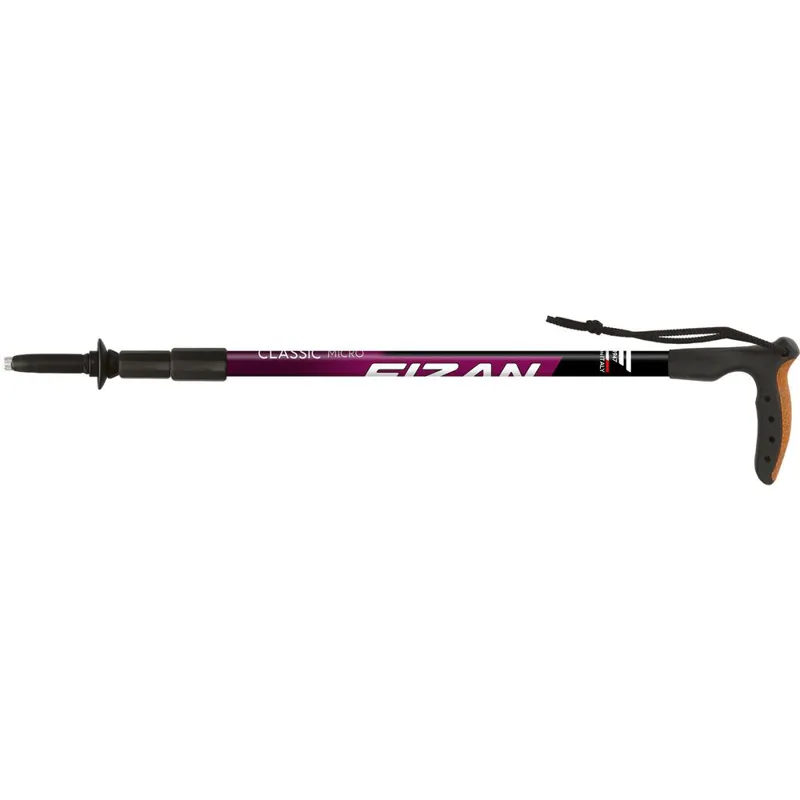 Fizan Classic Micro Walking Pole - Red