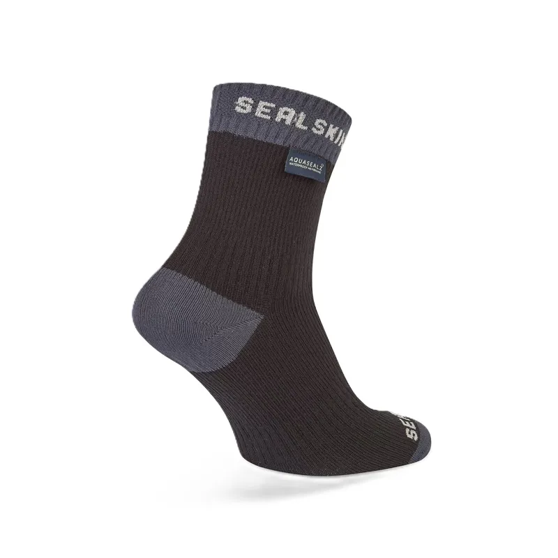 Sealskinz Wretham Aquasealz Waterproof Ankle Sock - Black-1