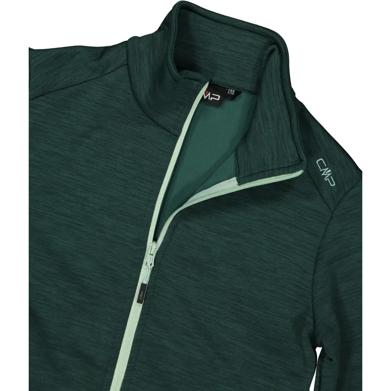 CMP Woman's Stretch Performance Full Zip Fleece - Trek Green-4