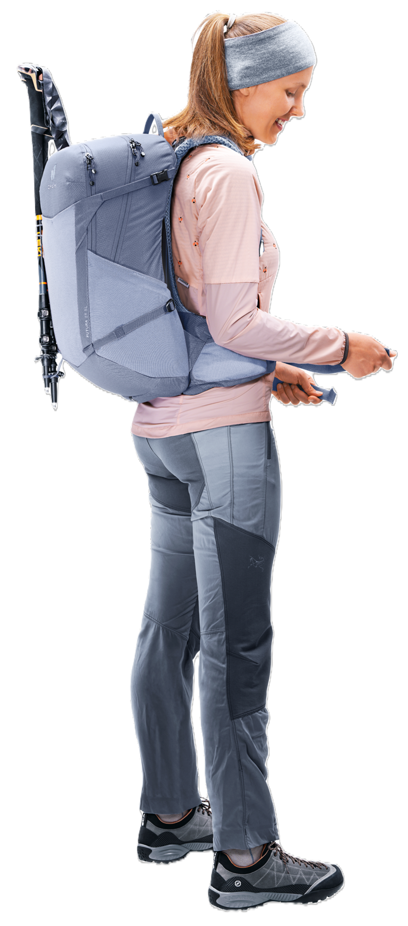 Deuter Women's Futura 21 Litre SL Hiking Backpack - Polar/Bluejay-6