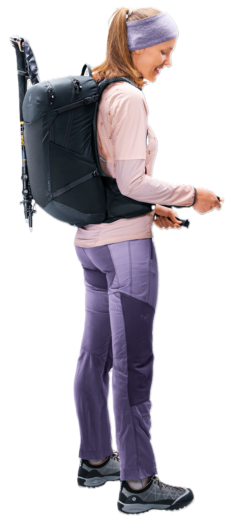 Deuter Women's Futura 21 Litre SL Hiking Backpack - Black-7