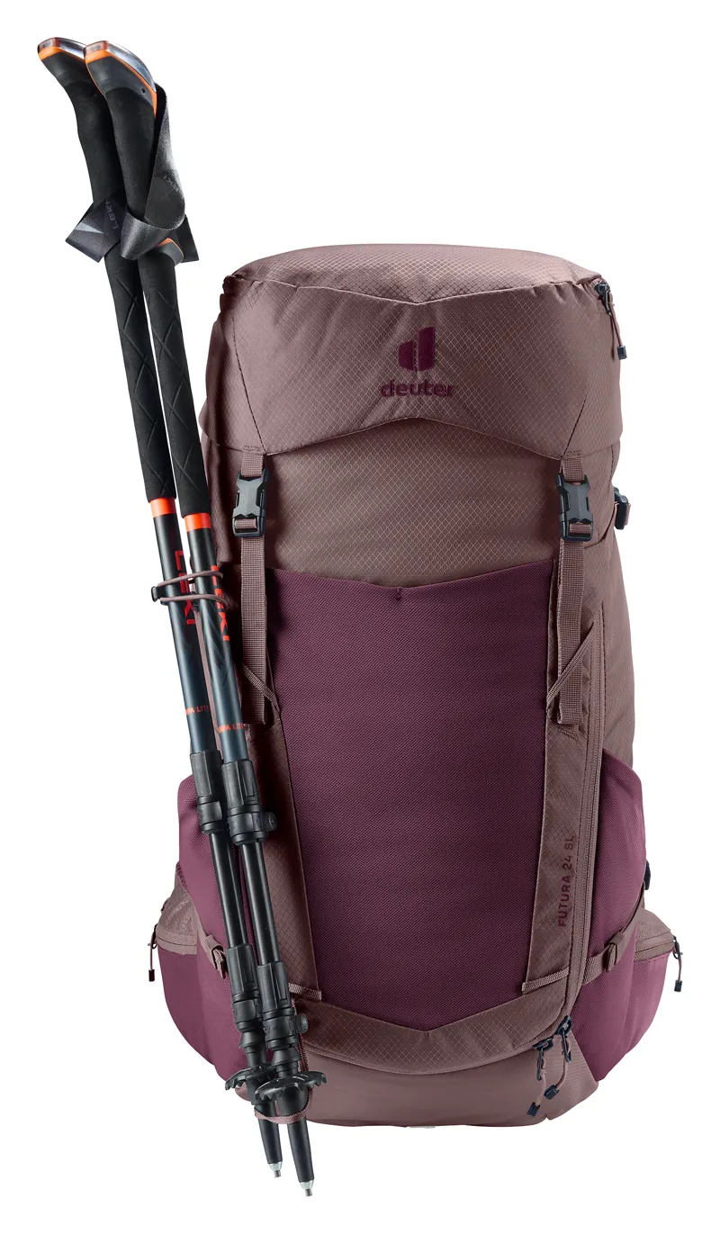 Deuter Women's Futura 24 Litre SL Hiking Backpack - Cassis/Ashrose-7