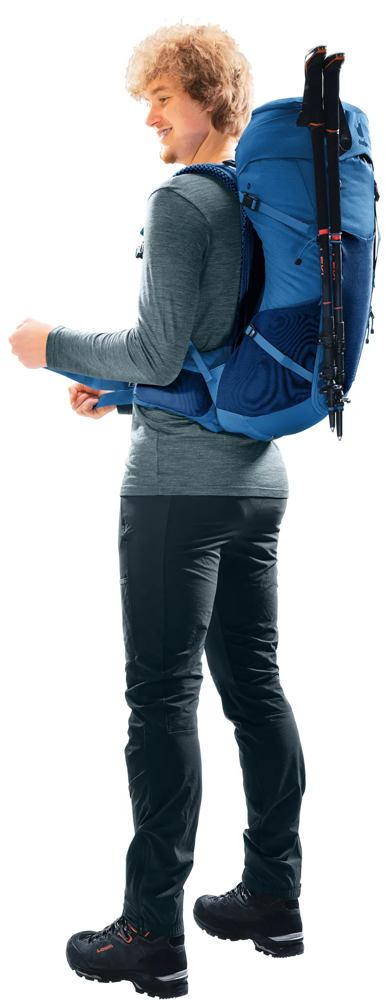 Deuter Futura 26 Litre Hiking Backpack - Nightblue/Baltic-9