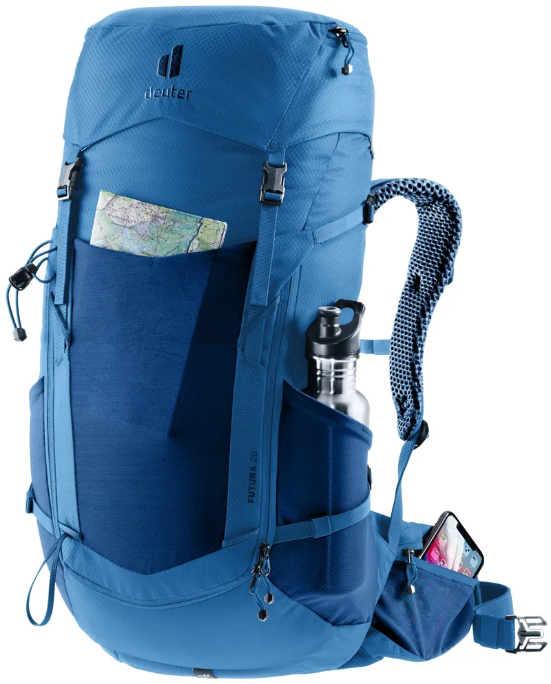 Deuter Futura 26 Litre Hiking Backpack - Nightblue/Baltic-5