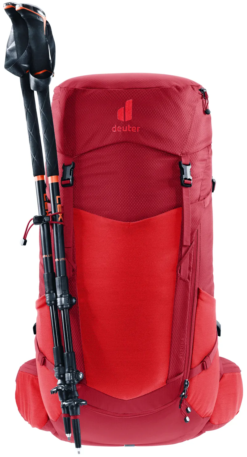 Deuter Futura 26 Litre Hiking Backpack - Cherry/Masala-4