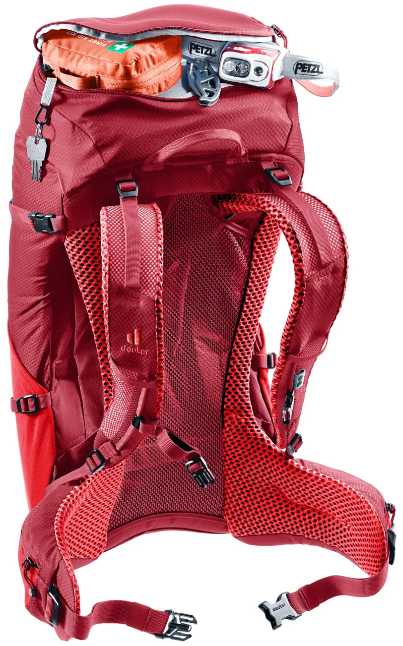 Deuter Futura 26 Litre Hiking Backpack - Cherry/Masala-6