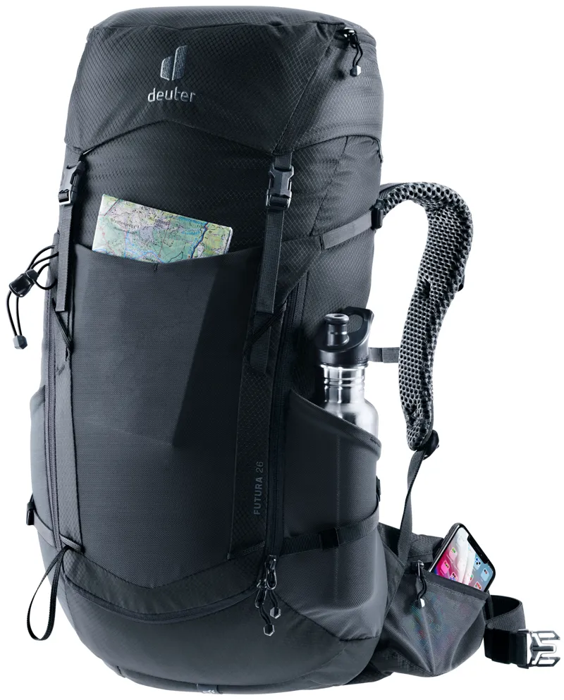 Deuter Futura 26 Litre Hiking Backpack - Black-5