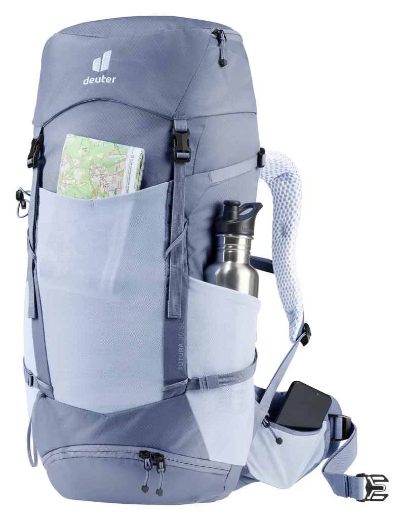 Deuter Women's Futura 30 Litre SL Hiking Backpack - Polar/Bluejay-7