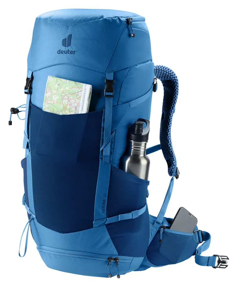 Deuter Futura 32 Litre Hiking Backpack - Nightblue/Baltic-8