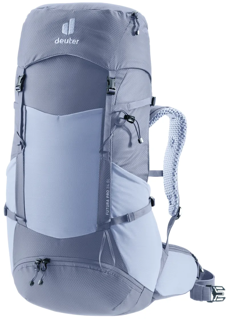Deuter Women's Futura Pro 34 Litre SL Hiking Backpack - Polar/Bluejay