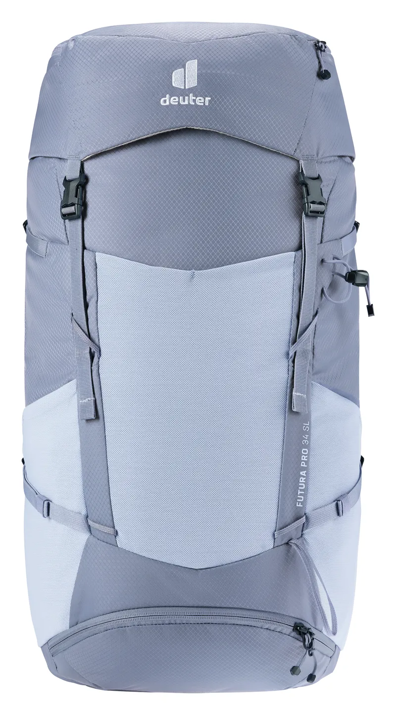 Deuter Women's Futura Pro 34 Litre SL Hiking Backpack - Polar/Bluejay-1