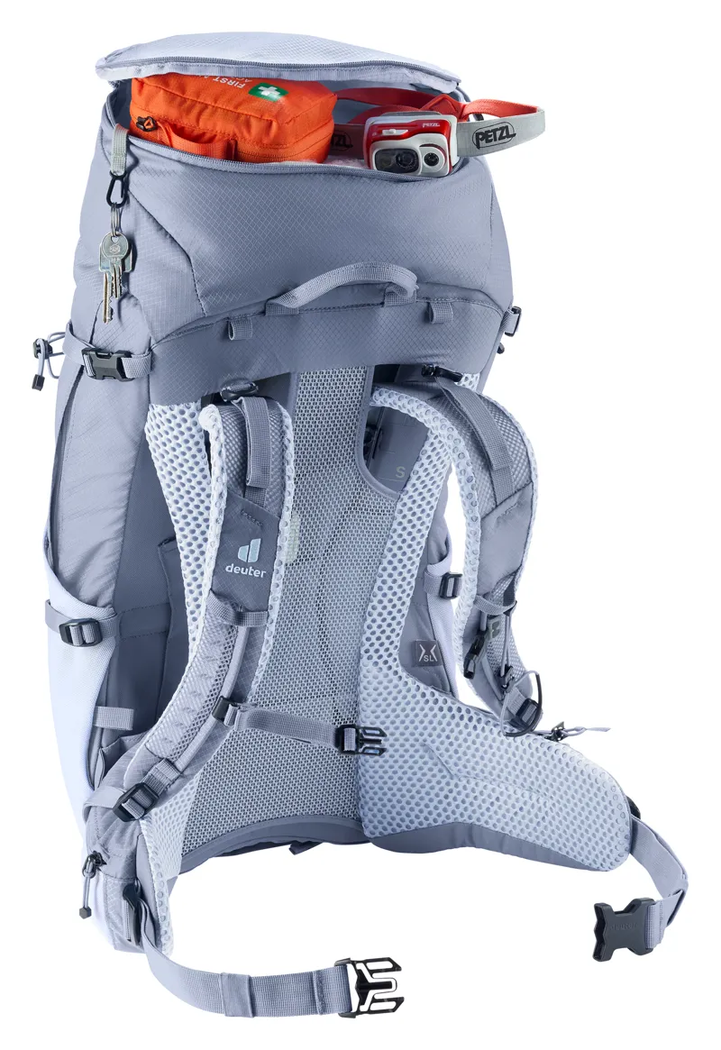 Deuter Women's Futura Pro 34 Litre SL Hiking Backpack - Polar/Bluejay-9