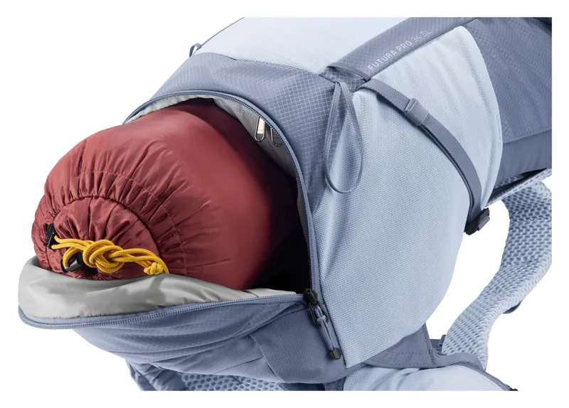 Deuter Women's Futura Pro 34 Litre SL Hiking Backpack - Polar/Bluejay-12