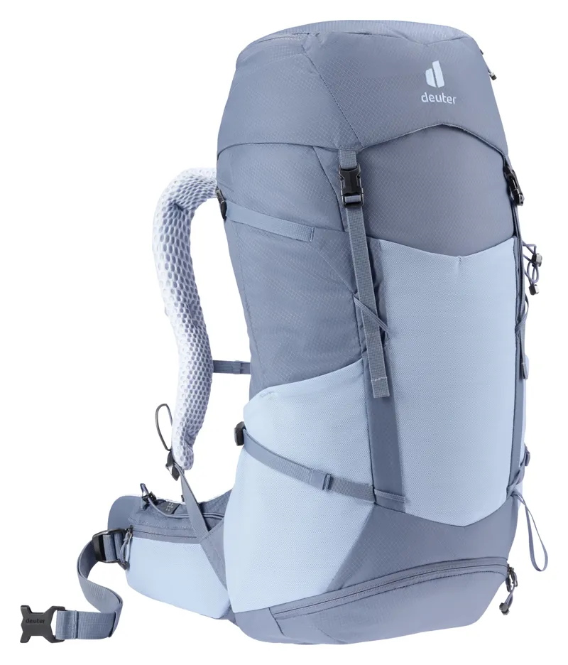Deuter Women's Futura Pro 34 Litre SL Hiking Backpack - Polar/Bluejay-2