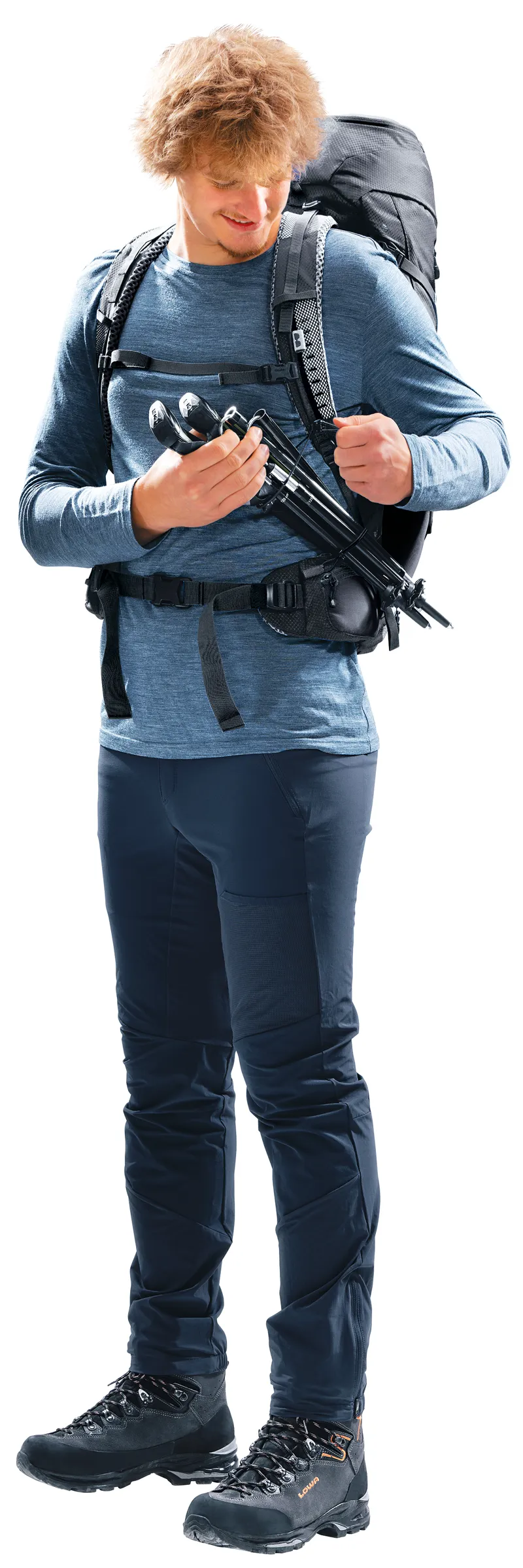 Deuter Men's Futura Pro 36 Litre Hiking Backpack - Black-13