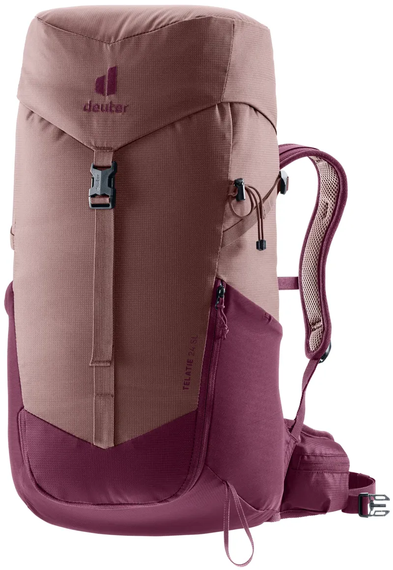 Deuter Women's Telatie 24 Litre SL Hiking Backpack - Ashrose/Cassis