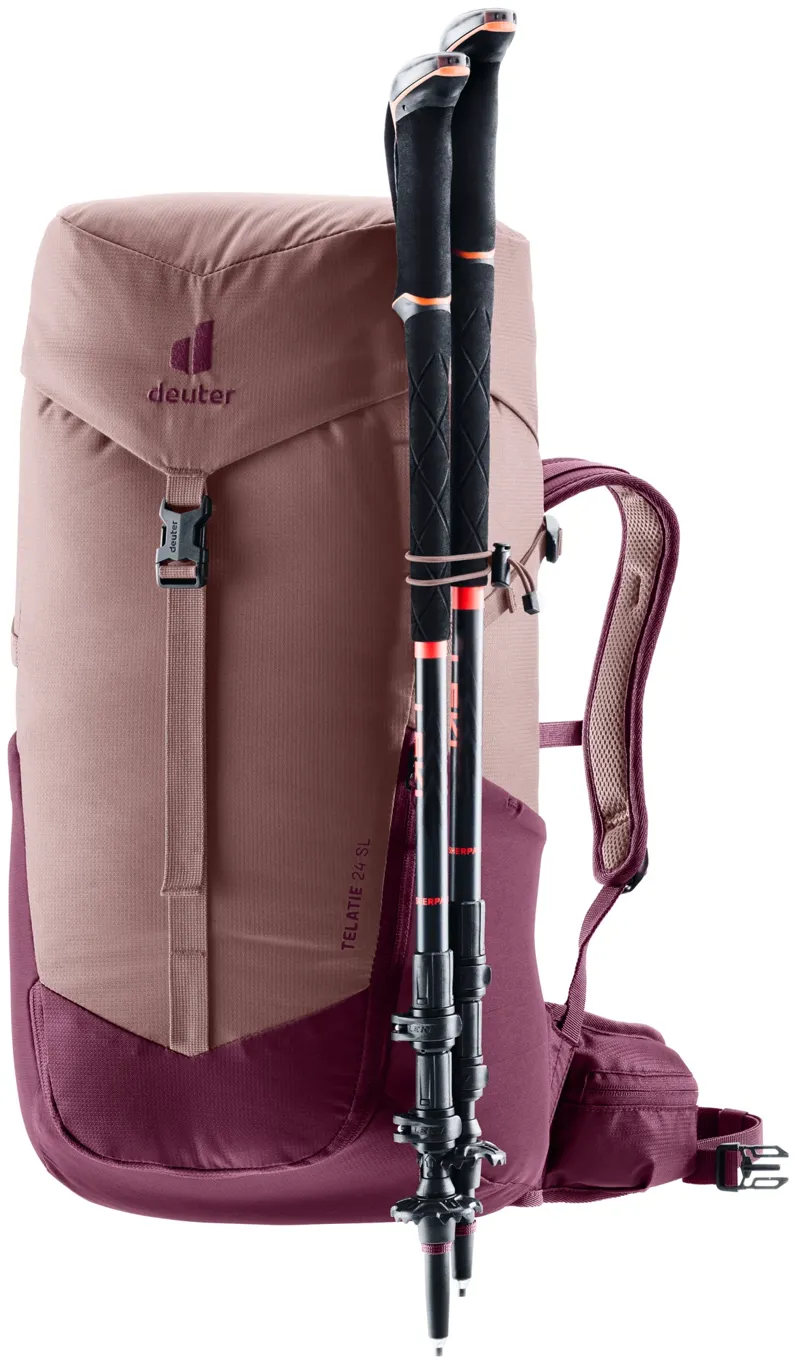 Deuter Women's Telatie 24 Litre SL Hiking Backpack - Ashrose/Cassis-6