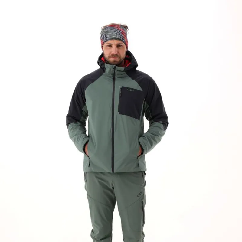 CMP Men's HighLoft Waterproof Insulated Hooded Jacket - Musk-5