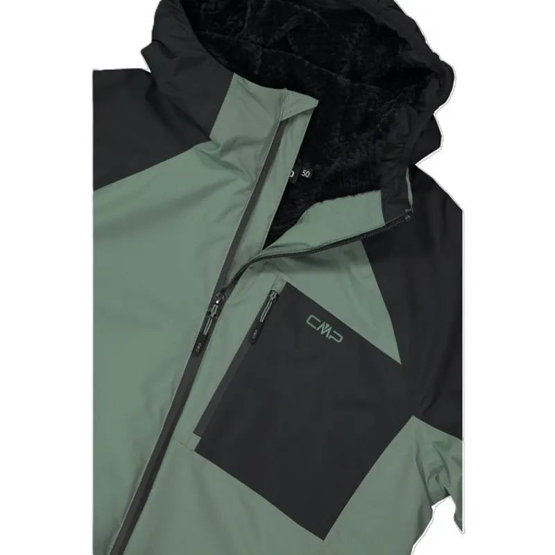 CMP Men's HighLoft Waterproof Insulated Hooded Jacket - Musk-3