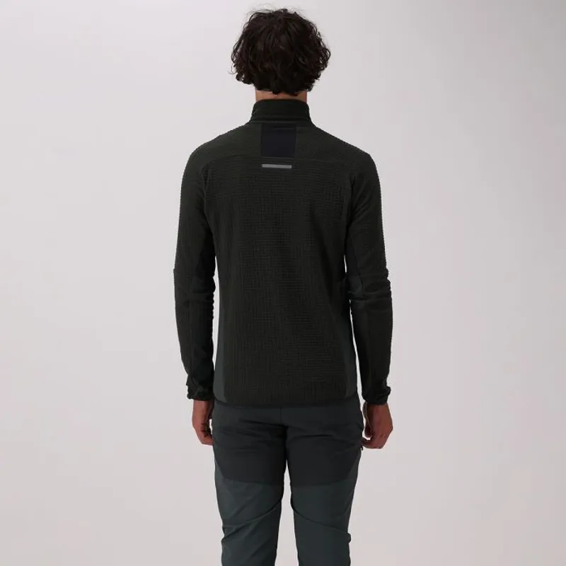 CMP Men's Unlimitech Lightweight Grid Tech Half Zip Fleece Jacket - Jungle-5
