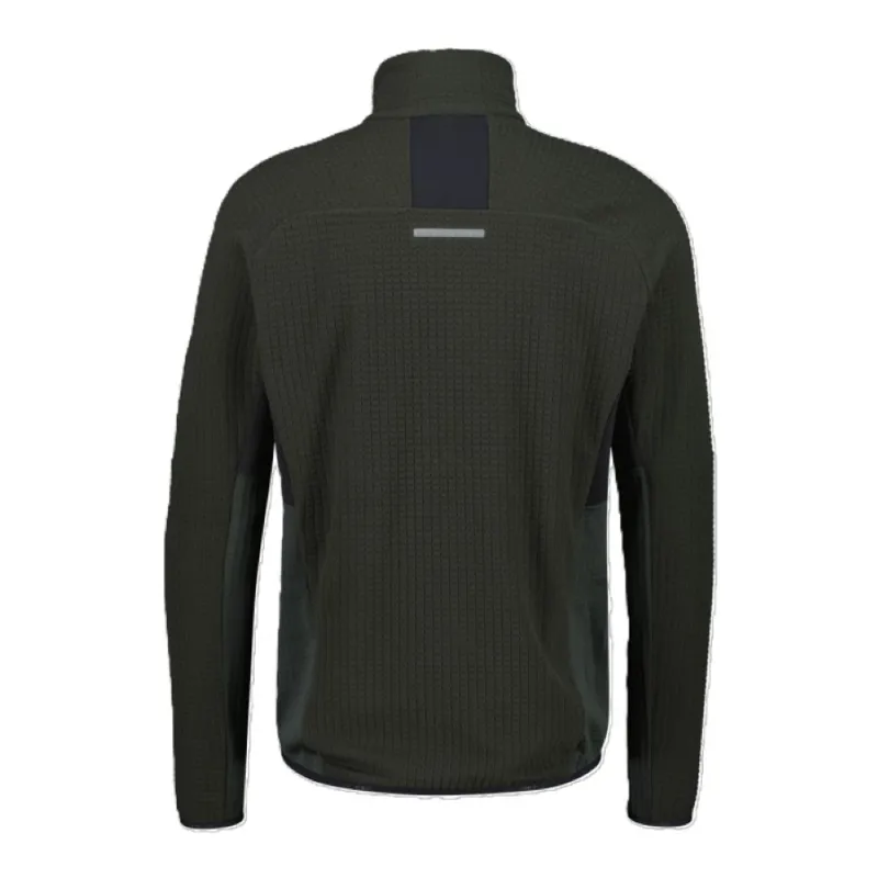 CMP Men's Unlimitech Lightweight Grid Tech Half Zip Fleece Jacket - Jungle-1