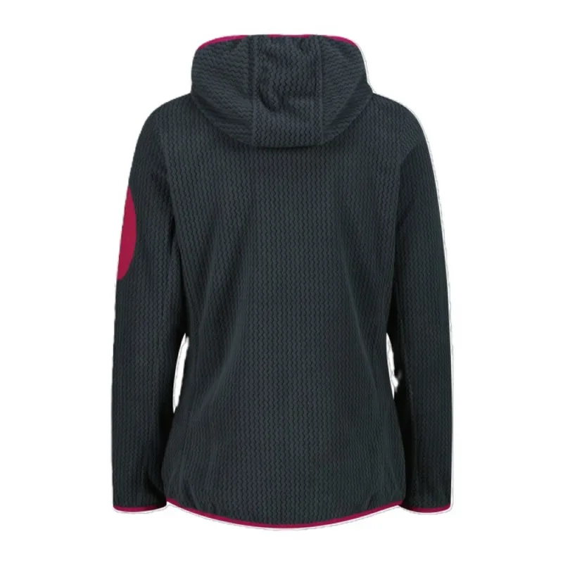 CMP Women's Unlimitech Hooded Fleece Jacket - Jungle-1
