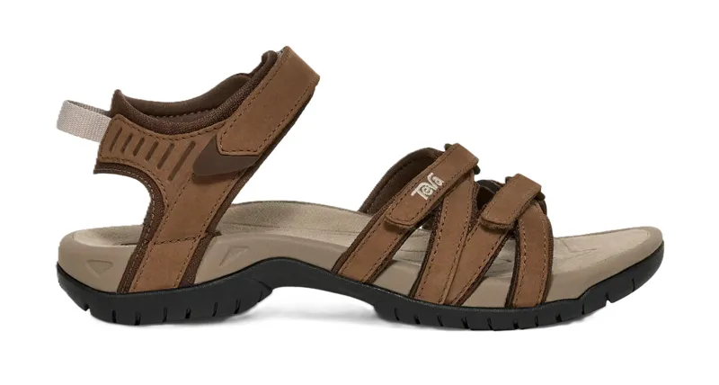Teva Women's Tirra Leather Sandal - Caribou-1