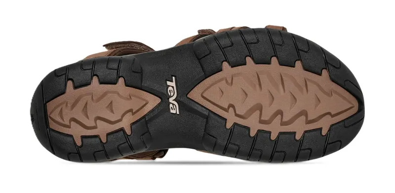 Teva Women's Tirra Leather Sandal - Caribou-5