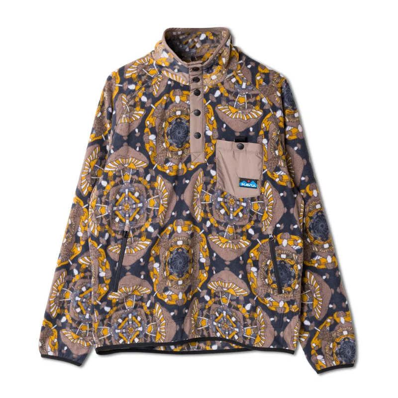 Kavu Teannaway Fleece Mushroom Montage