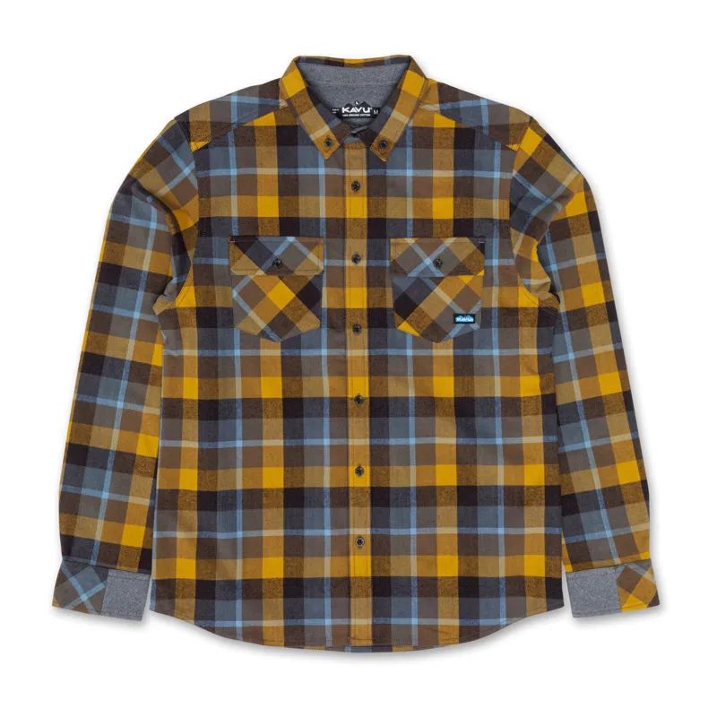 Kavu Men's Buffaroni Long Sleeve Shirt - Walnut Bay