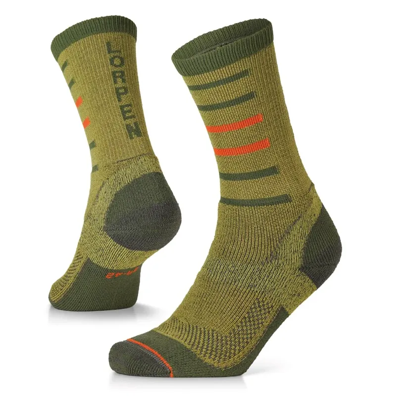 Lorpen Pro Trek Mid Crew - Cardamom Seed