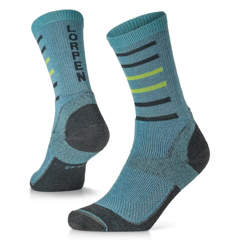 Lorpen Pro Trek Mid Crew - Smoke Blue