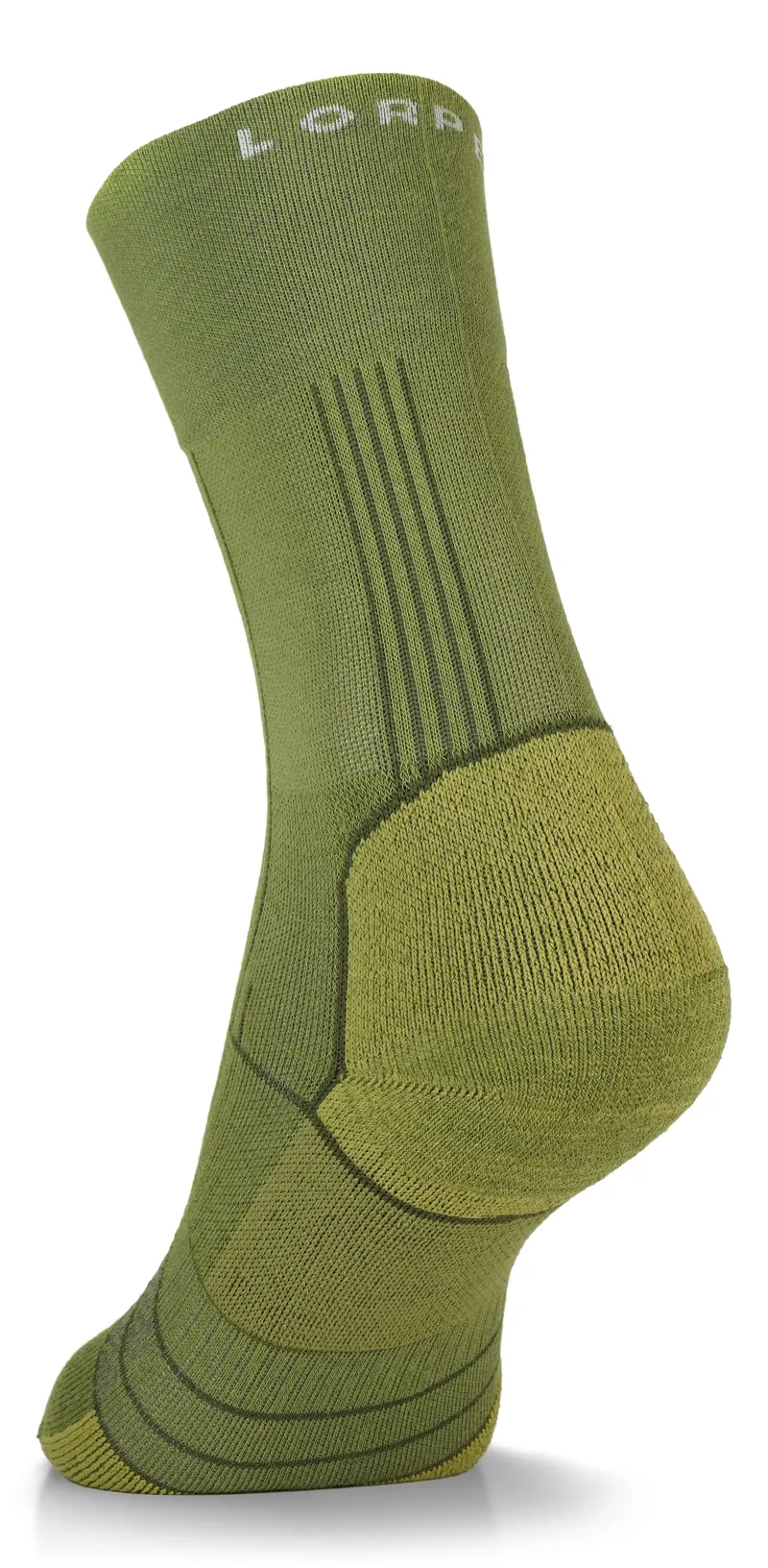 Lorpen Pro Trail Run Mid Crew - Cardamom Seed-2