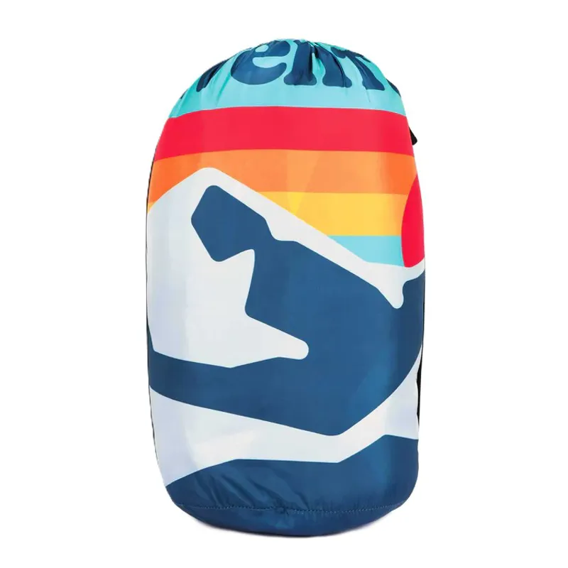 Lifeventure Sundown Berber Fleece Lined Blanket - Retro Print-1