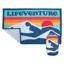 Lifeventure Sundown Berber Fleece Lined Blanket - Retro Print
