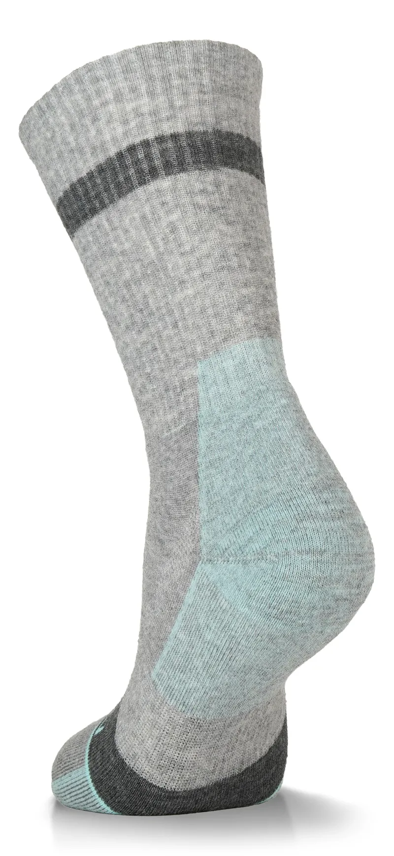 Lorpen Women's Merino Hike Mid Crew - Light Granite-2