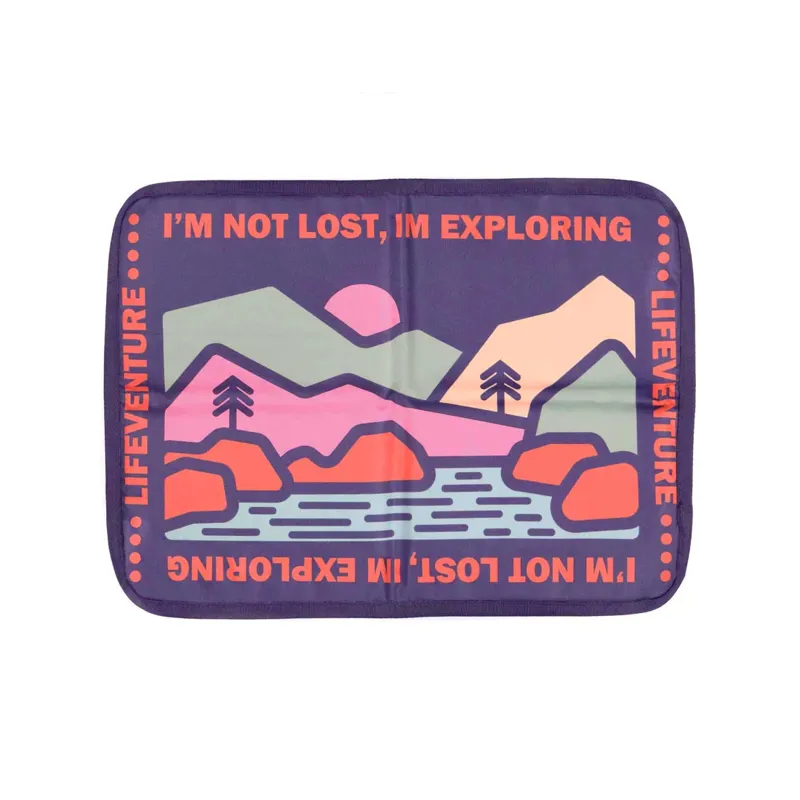 Lifeventure Folding Sit Mat - Mountain Print