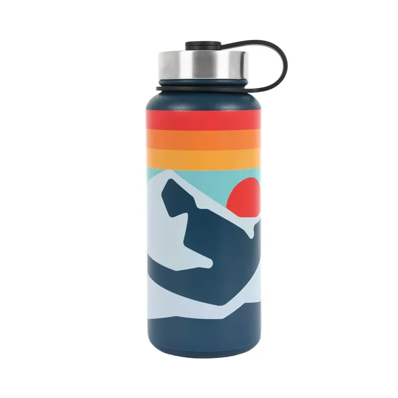 Liveventure Stainless Steel Flask 1000ml - Retro-2