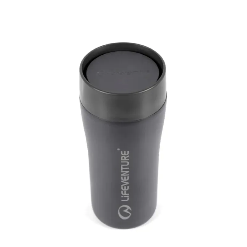 Lifeventure One-Touch Thermal Mug 330ml - Black-2