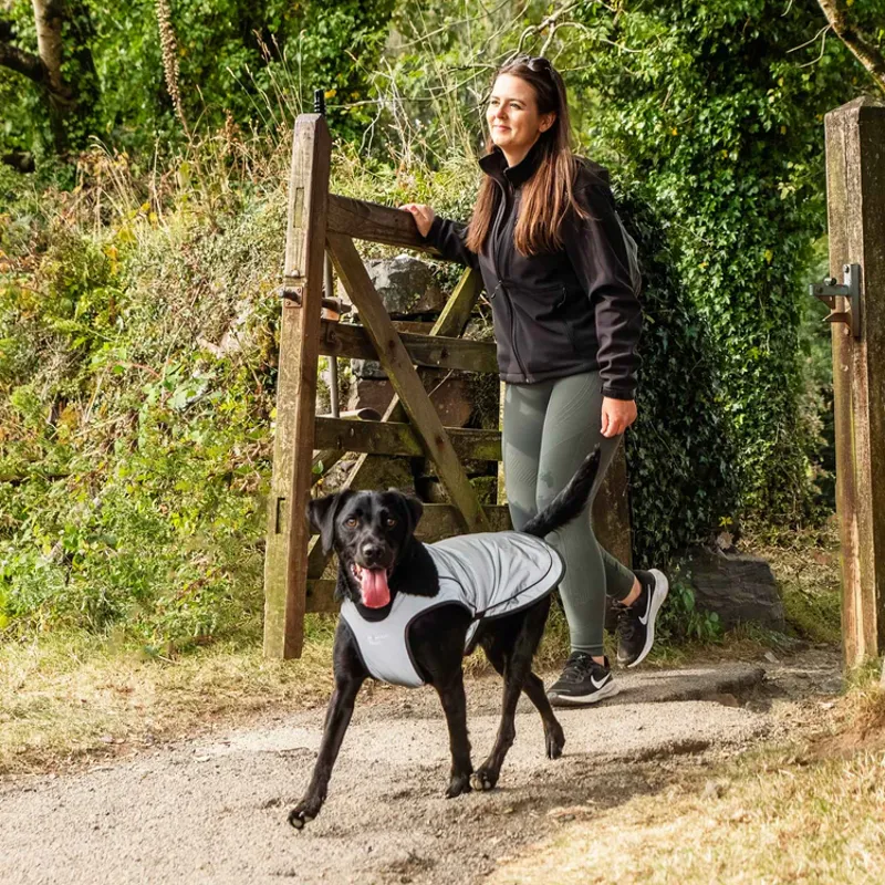 Mountain Paws Fleece Lined Dog Coat - Reflective-4