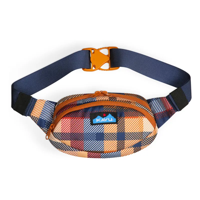 Kavu Spectator Belt Bag - Cabin Plaid