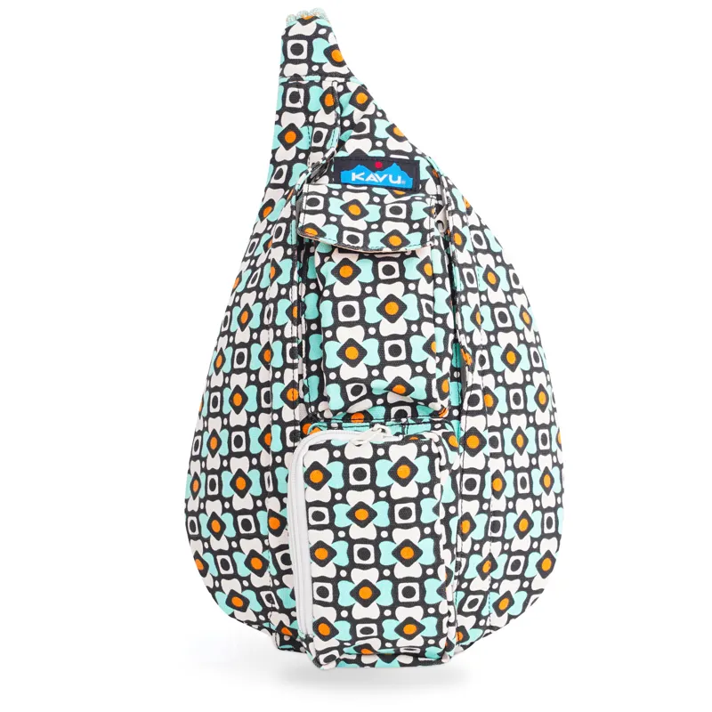 Kavu Mini Rope Bag - Mod Flower-3