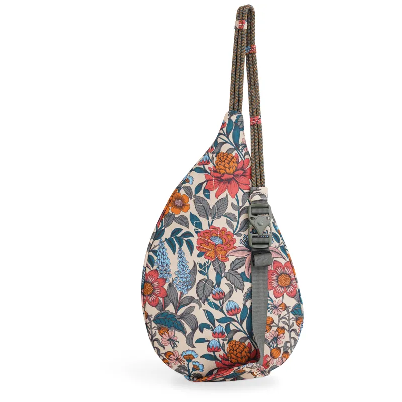 Kavu Mini Rope Sling Bag - Flower Fields-1
